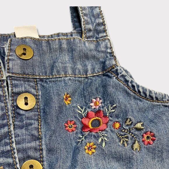 𝅺H&M | Baby Blue Jean Overalls - Picture 3 of 4